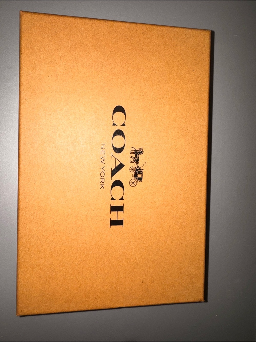 Coach Box with Black Logo-*BOX ONLY*